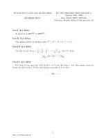 Tuyển tập đề thi học sinh giỏi toán 11 quảng bình từ 2003 2013