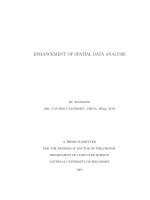 Enhancement of spatial data analysis