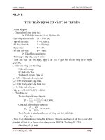 Đồ án nguyên lý chi tiết máy