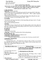 LỊCH SỬ ĐỊA PHƯƠNG LAI CHÂU(ĐIỆN BIÊN) LỚP 8 TIẾT 44