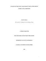 Analysis of the supply chain design and planning issues  models and algorithms 