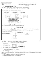giáo án ôn thi tốt nghiệp vật lí 12  chương 6