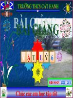 Tiết 15 Mặt phẳng nghiêng