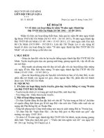 KẾ HOẠCH 70 NĂMTL ĐỘI  TH THUẬN LỢI A