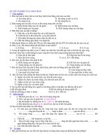 ôn tập vật lý 6 cuối năm