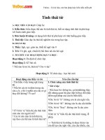 Giáo án ngữ văn 8 bài 7 tình thái từ