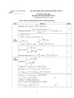 Tuyển tập đề thi và đáp án học sinh giỏi toán cấp tỉnh