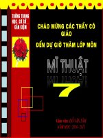 Tiết 11: Lọ hoa và quả
