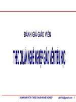 TẬP HUẤN CHUẨN NGHỀ NGHIỆP GIÁO VIÊN TIỂU HỌC