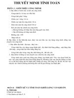 Đồ Án Kỹ Thuật Thi Công ĐHKT Hà Nội