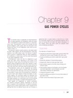 Chapter 09 GAS POWER CYCLES