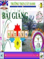 Tiết 65 Sự bảo toàn năng lượng