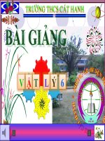 Tiết 29 Sự nóng chảy sự đông đặc(tt)