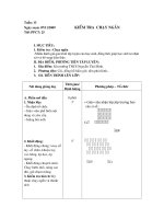 Giáo án Thể dục 8 Thao giảng chuyên đề