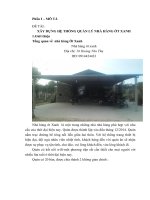 Đề tài xây dựng hệ thống quản lý nhà hàng ớt xanh