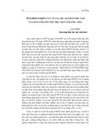 Tình hình nghiên cứu về các tộc người ở việt nam của bảo tàng dân tộc học việt nam   lưu hùng