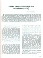 An sinh xã hội từ cảm nhận của đối tượng thụ hưởng 