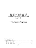 Bồi dưỡng HSG môn Tập làm văn