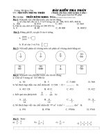 ĐỀ HSG TOÁN LỚP 4 ĐỀ 3 NĂM HỌC 2010 2011
