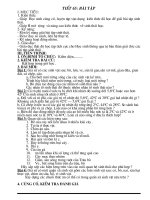 Tiết 65 Bài tập Sinh 9