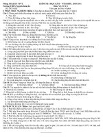 Đề thi hk2 vật lí 8  04