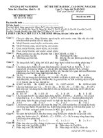 Thi thử 2011 THPT Chuyên Nam Định Lần 2