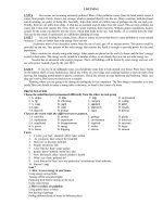 Ôn tập phần nghe và viết lớp 9