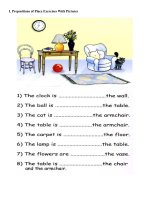 prepositions of place