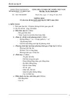 BỘ GIÁO án ôn THI vào lớp 10 môn TOÁN