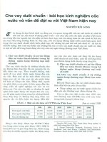 Cho vay dưới chuẩn   bài học kinh nghiệm các nước và vấn đề đặt ra với việt nam hiện nay 