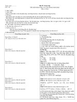 bài soạn ôn tập kì tốc độ và ôn tập kì 2