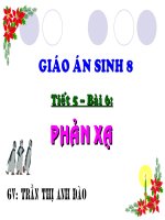 Bài giảng điện tử sinh học lớp 8 tham khảo thao giảng bài 6 phản xạ (21) 