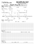 ĐỀ HSG TOÁN LỚP 4 ĐỀ 10 NĂM HỌC 2010 2011