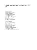 Nhân kỷ niệm Ngày Phụ nữ Việt Nam 20.11