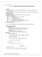 Giáo án tự chọn toán 7