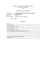 SKKN Một số biện pháp giúp học sinh chú ý vào tiết học