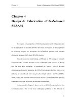 Study on ingan gan quantum structures and their applications in semiconductor saturable absorber mirror  4 