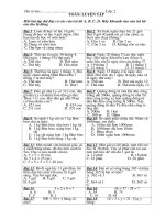 de thi cuoi hoc ki II   lop 2