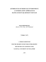 Affordances of heritage environment a conservation approach to hanoi ancient quarter in vietnam 1 