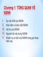 Bài giảng tổng quan về tài chính công 