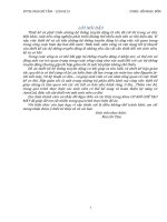 BẢN THUYẾT MINH ĐỒ ÁN NGHUYÊN LÝ CHI TIẾT MÁY