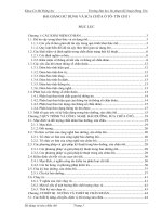 BÀI GIẢNG sử DỤNG và sửa CHỮA ô tô   tín CHỈ 1  đại học sư PHẠM kỹ THUẬT HƯNG yên