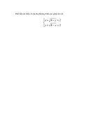 Nhờ các thầy cô giải hộ em câu HPT