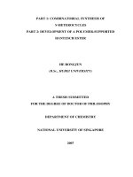 Part 1 combinatorial synthesis of n heterocycles part 2  development of polymer supported hantzsch ester 