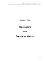 Chapter 5   conclusions  recommendations design and development of tissue engineering scafflods using rapid prototyping technology 
