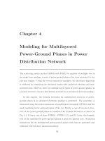 Efficient modeling of power and signal integrity for semiconductors and advanced electronic package systems 3 