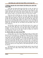 Hệ thống sản xuất linh hoạt FMS và tích hợp CIM