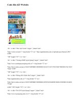 CODE LIÊN KẾT WEB GIÁO DỤC