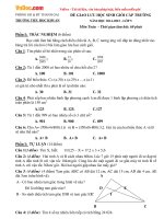 Đề giao lưu học sinh giỏi cấp trường môn toán lớp 5 trường tiểu học kim an, hà nội năm 2014   2015 