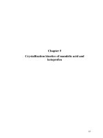 Application of preferential crystallization for racemic compound integrating thermodynamics, kinetics and optimization 4 